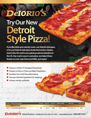 Detroit Style Pizza