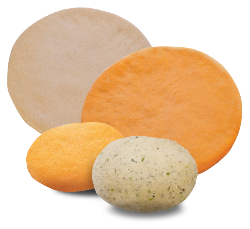 Veggie infused dough products