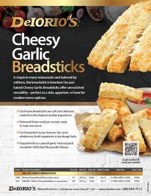 Cheesy Garlic Breadsticks