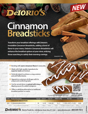 Cinnamon Breadsticks